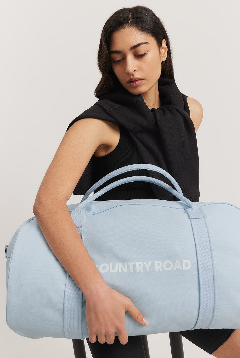 Australian Cotton Zip Canvas Logo Tote