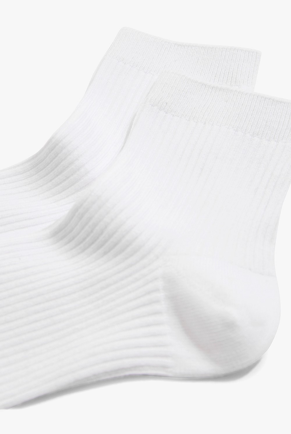 Australian Cotton Blend Ribbed Quarter Crew Sock