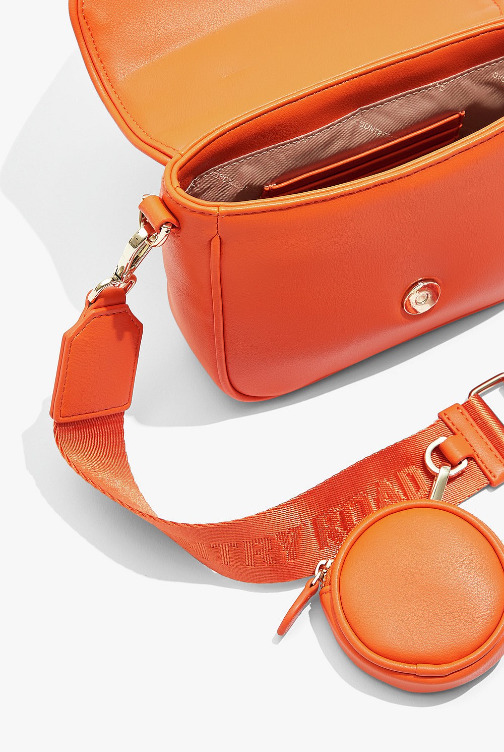 Recycled Fold-over Crossbody Bag