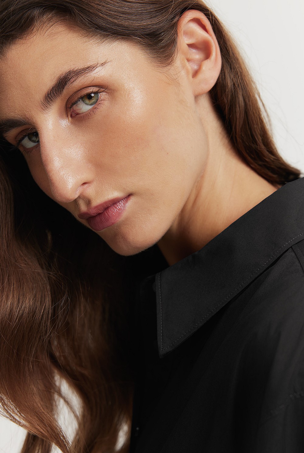 Australian Cotton Poplin Relaxed Shirt