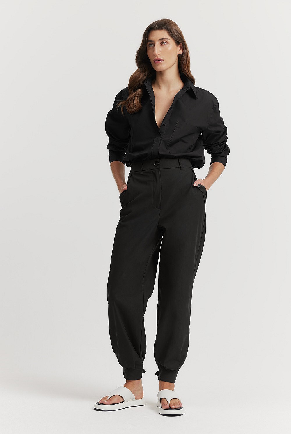 Australian Cotton Poplin Relaxed Shirt