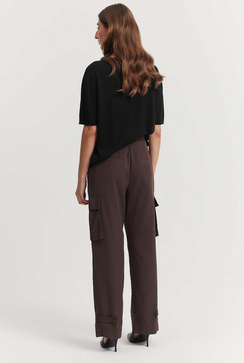 Relaxed Pleat Detail Pant