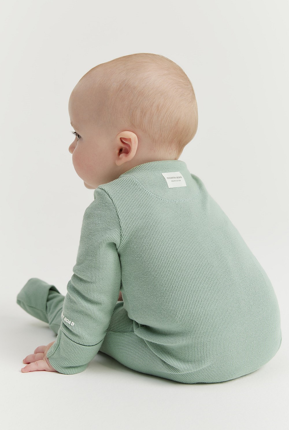 Organically Grown Cotton Rib Jumpsuit