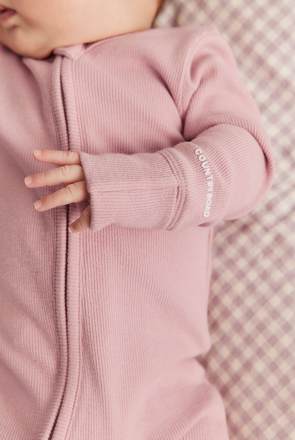 Organically Grown Cotton Rib Jumpsuit