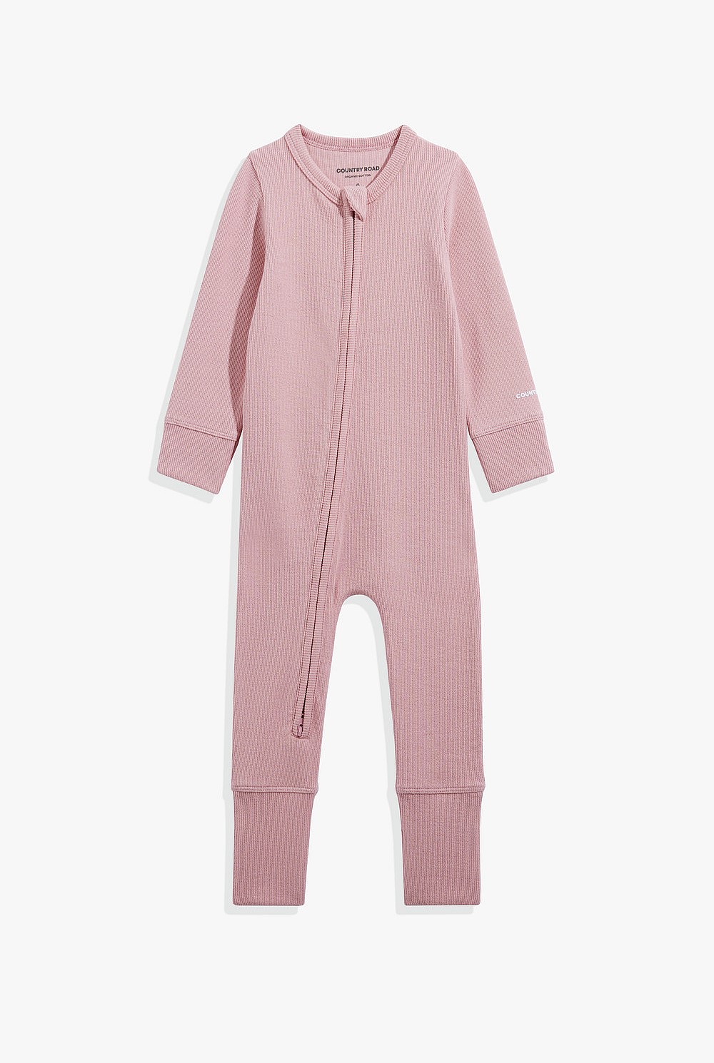Organically Grown Cotton Rib Jumpsuit