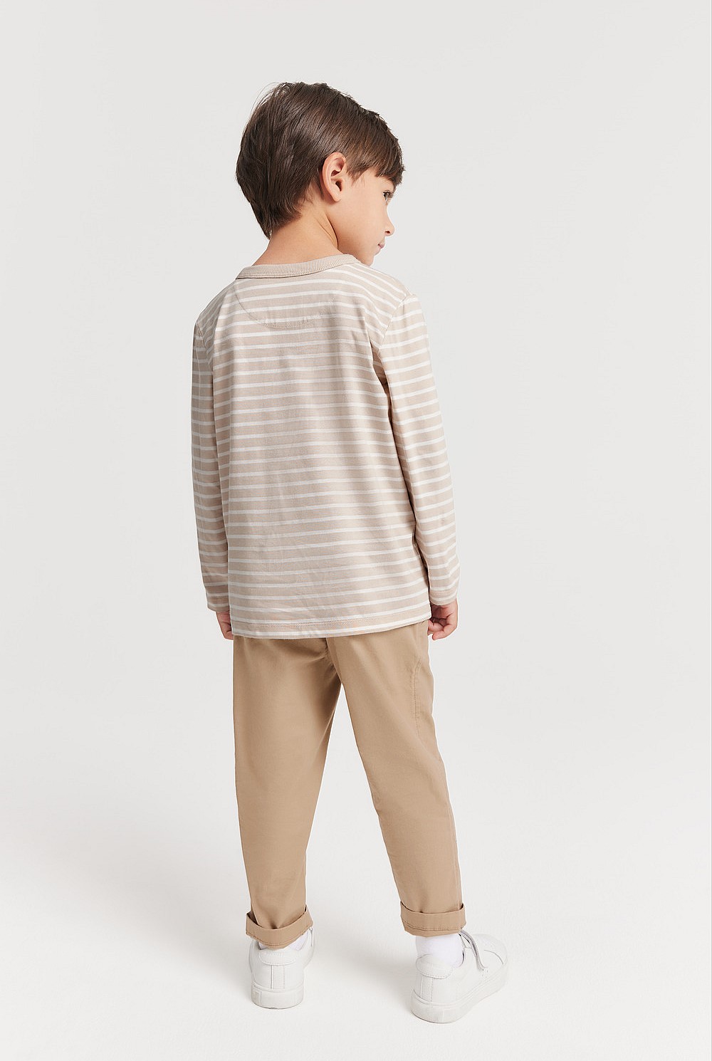 Cotton Long Sleeve Heritage T-Shirt