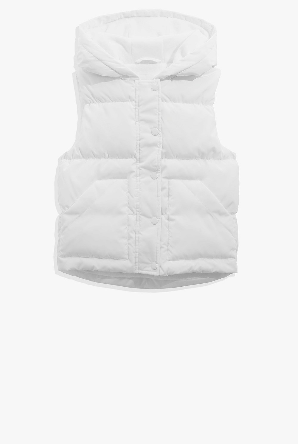 Recycled Polyester Pocket Puffer Vest