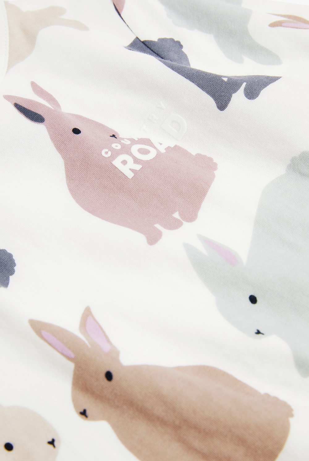 Australian Cotton Multi Bunny Pyjama Set
