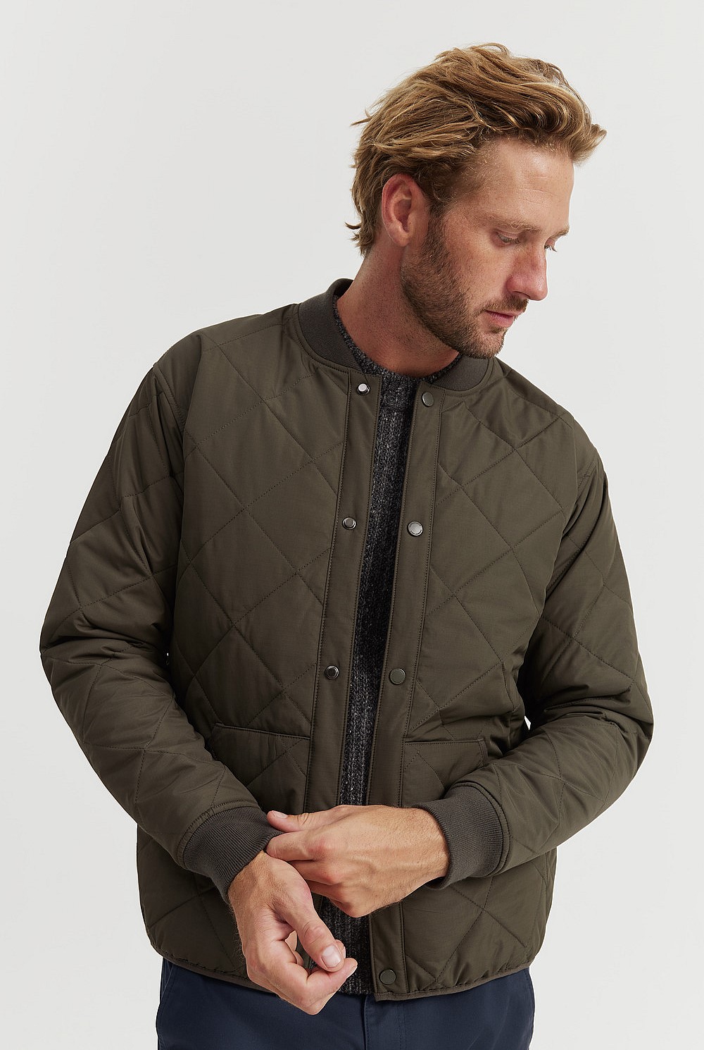 Recycled Polyester Quilted Jacket