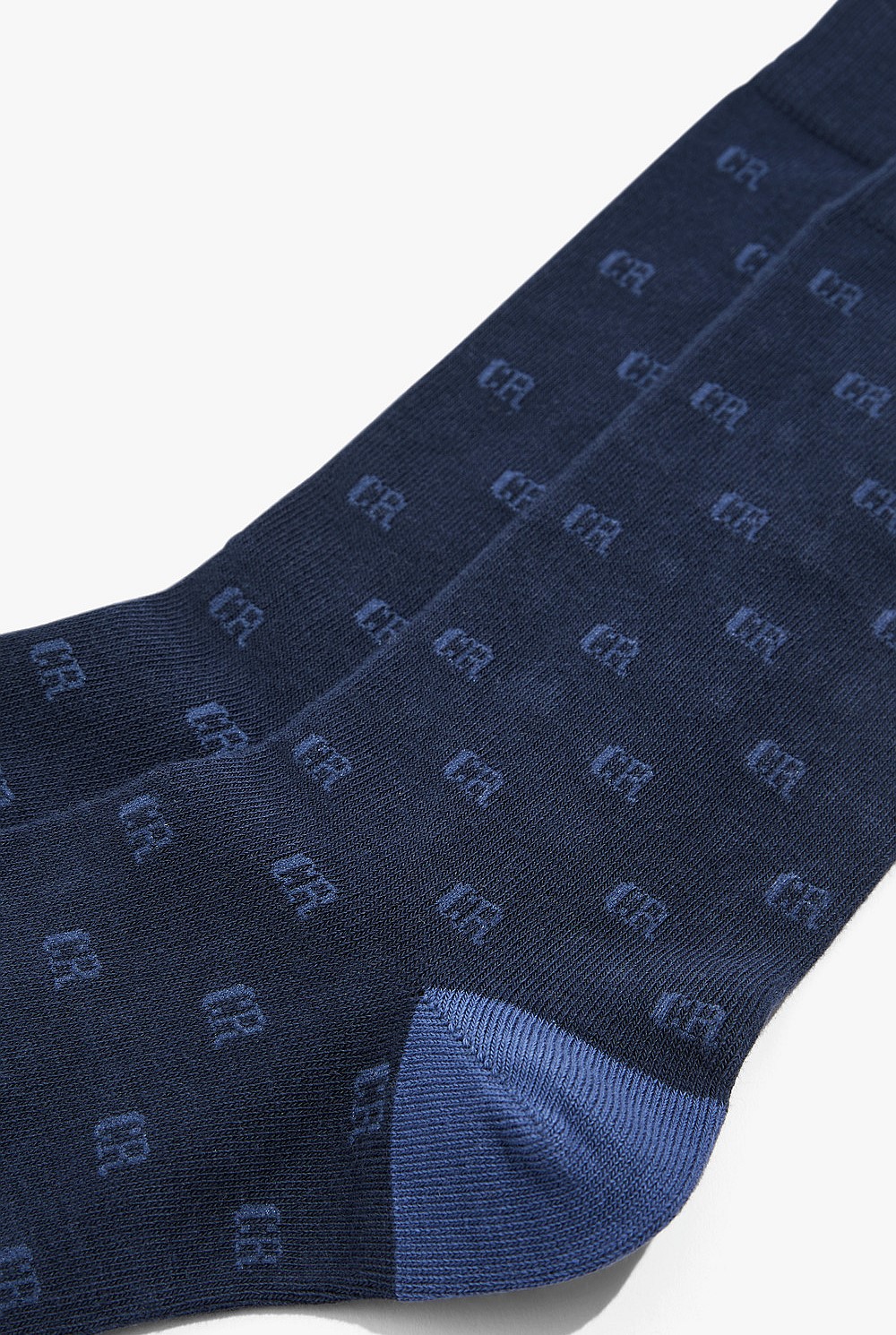 Australian Cotton Monogram Sock