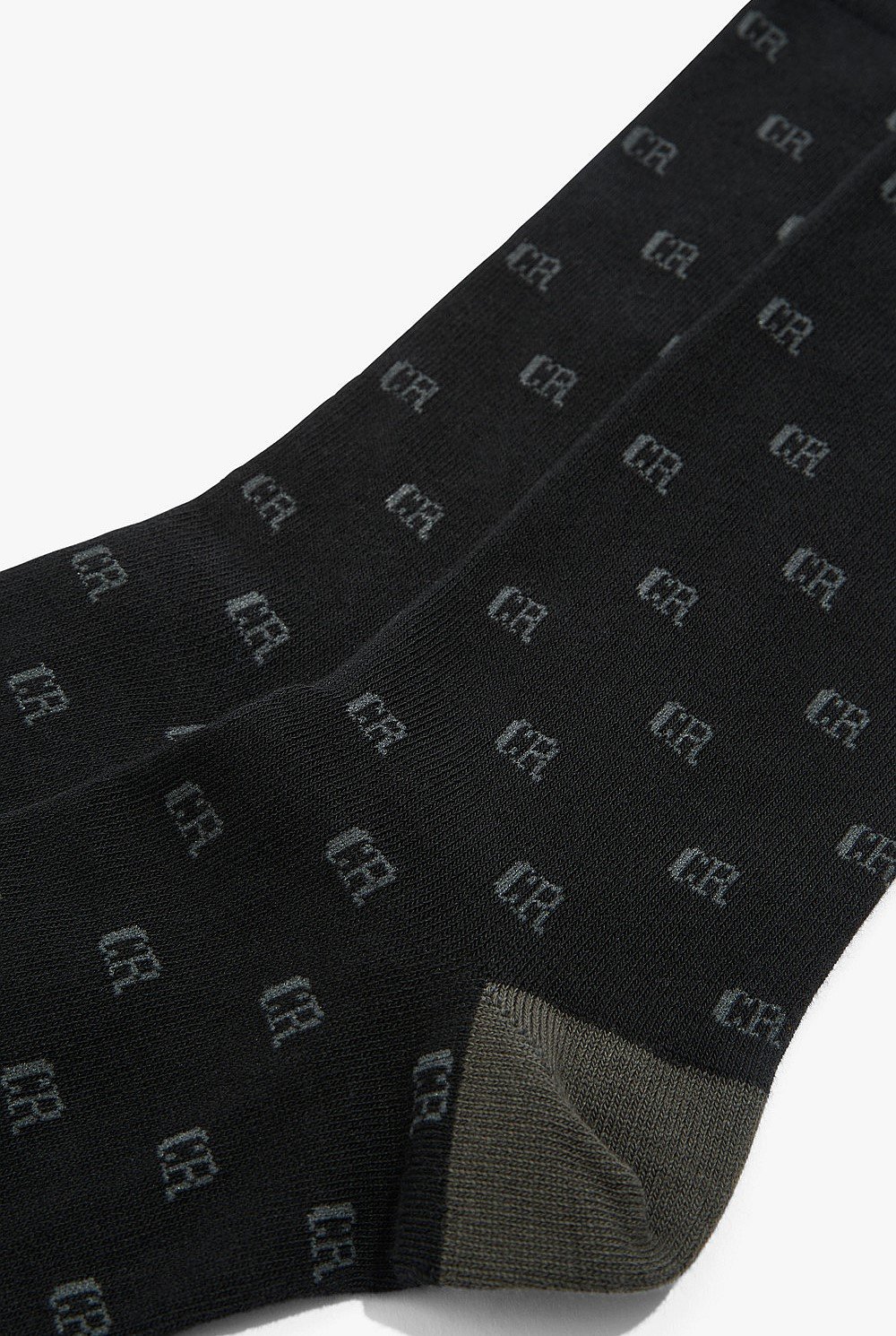 Australian Cotton Monogram Sock