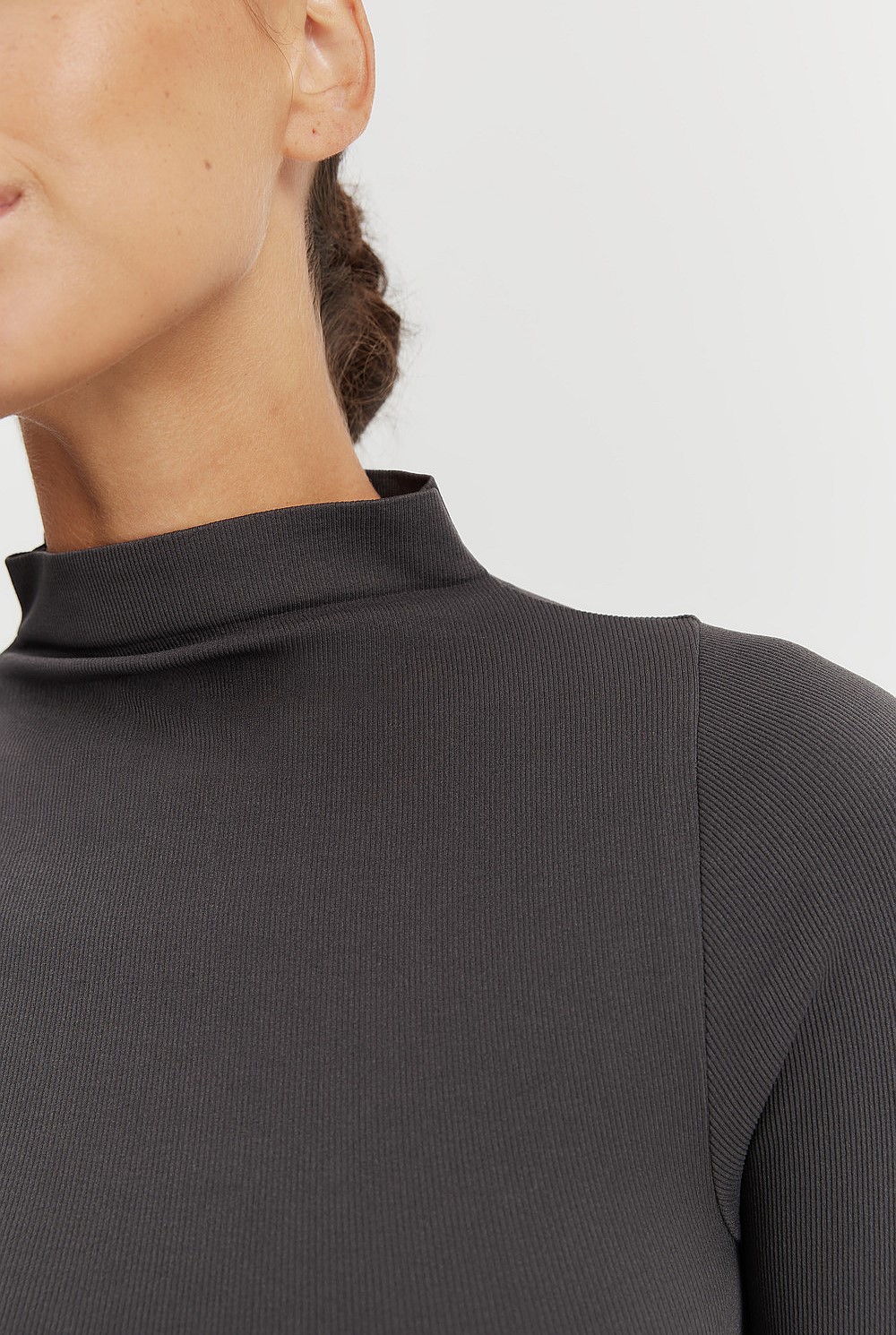 Seamfree Mock Neck Bodysuit