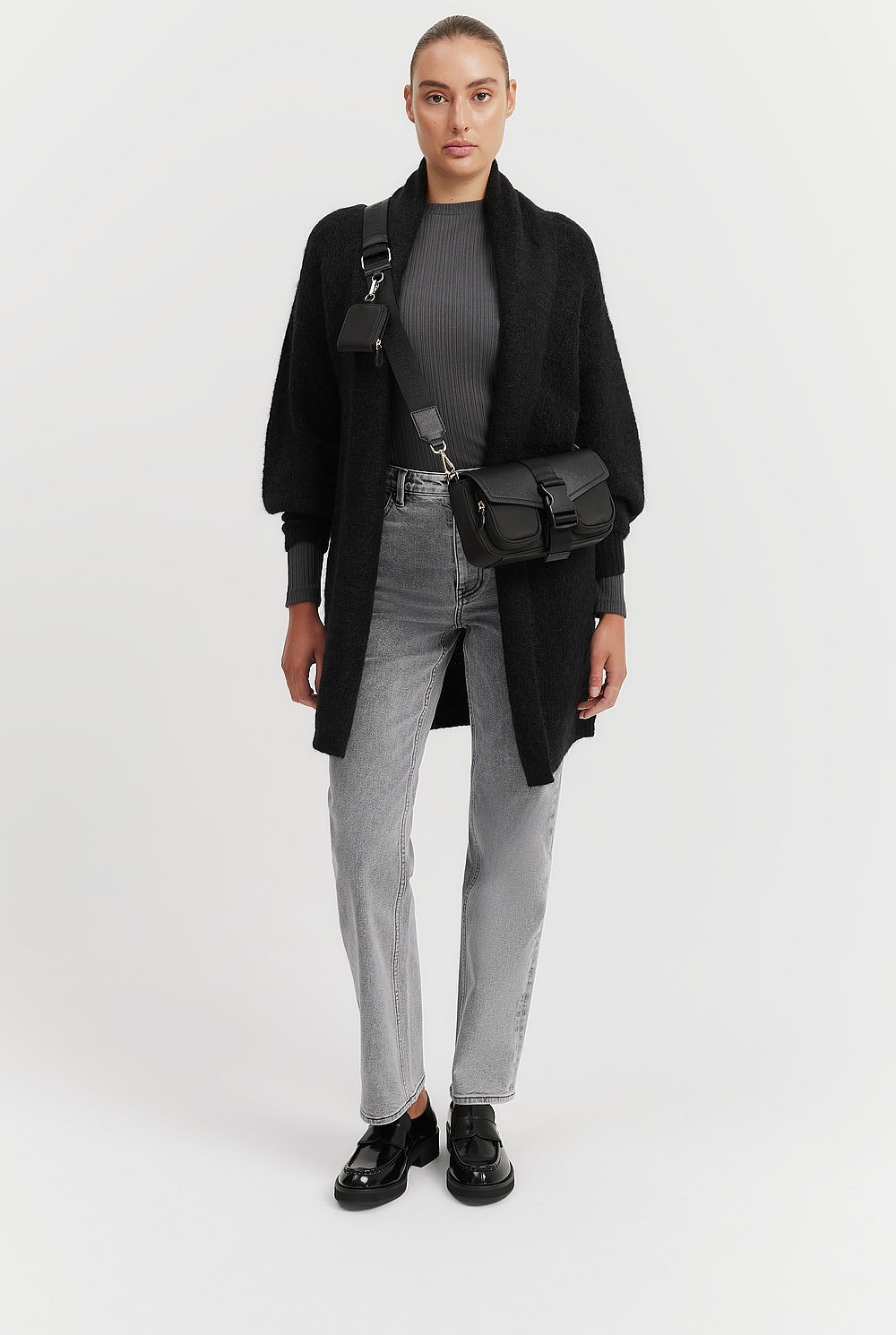 Brushed Cardigan