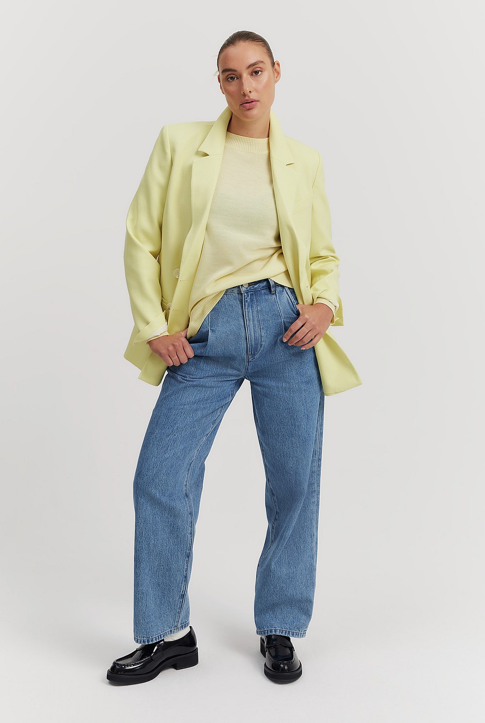 Australian Merino Wool Crew Neck Knit