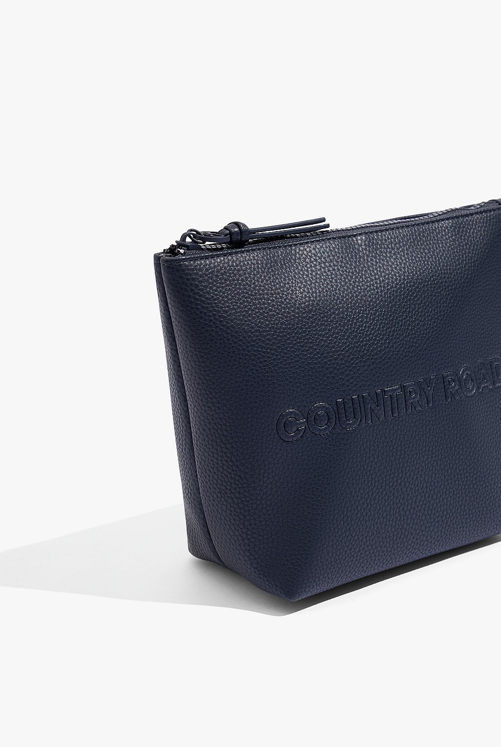 Branded Detail Tri Cosmetic Bag
