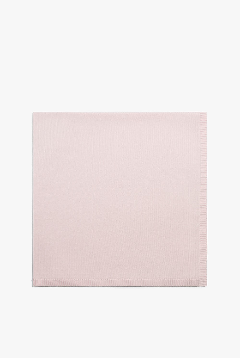 Organically Grown Cotton Logo Knit Blanket