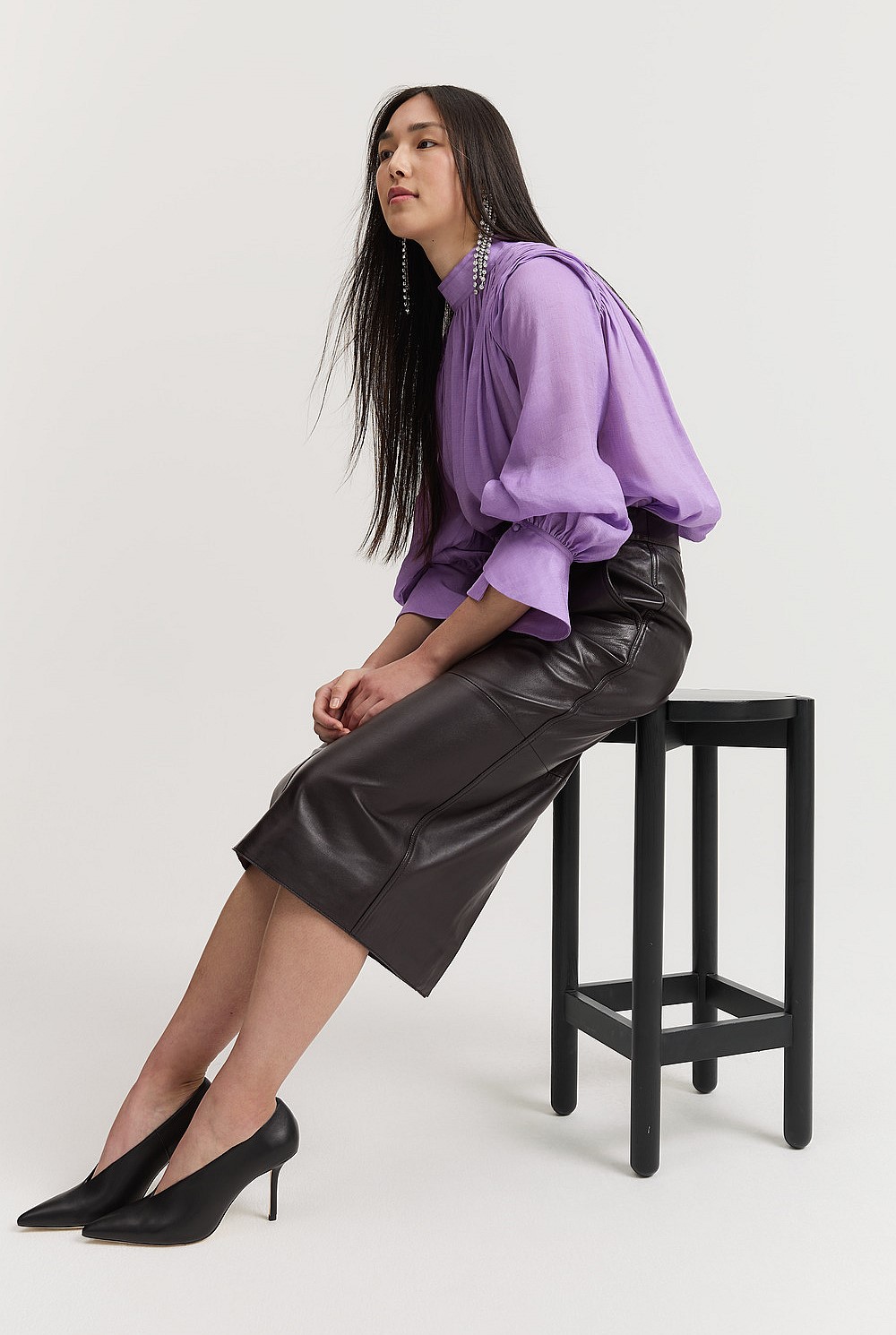 Yoke Detail Blouse