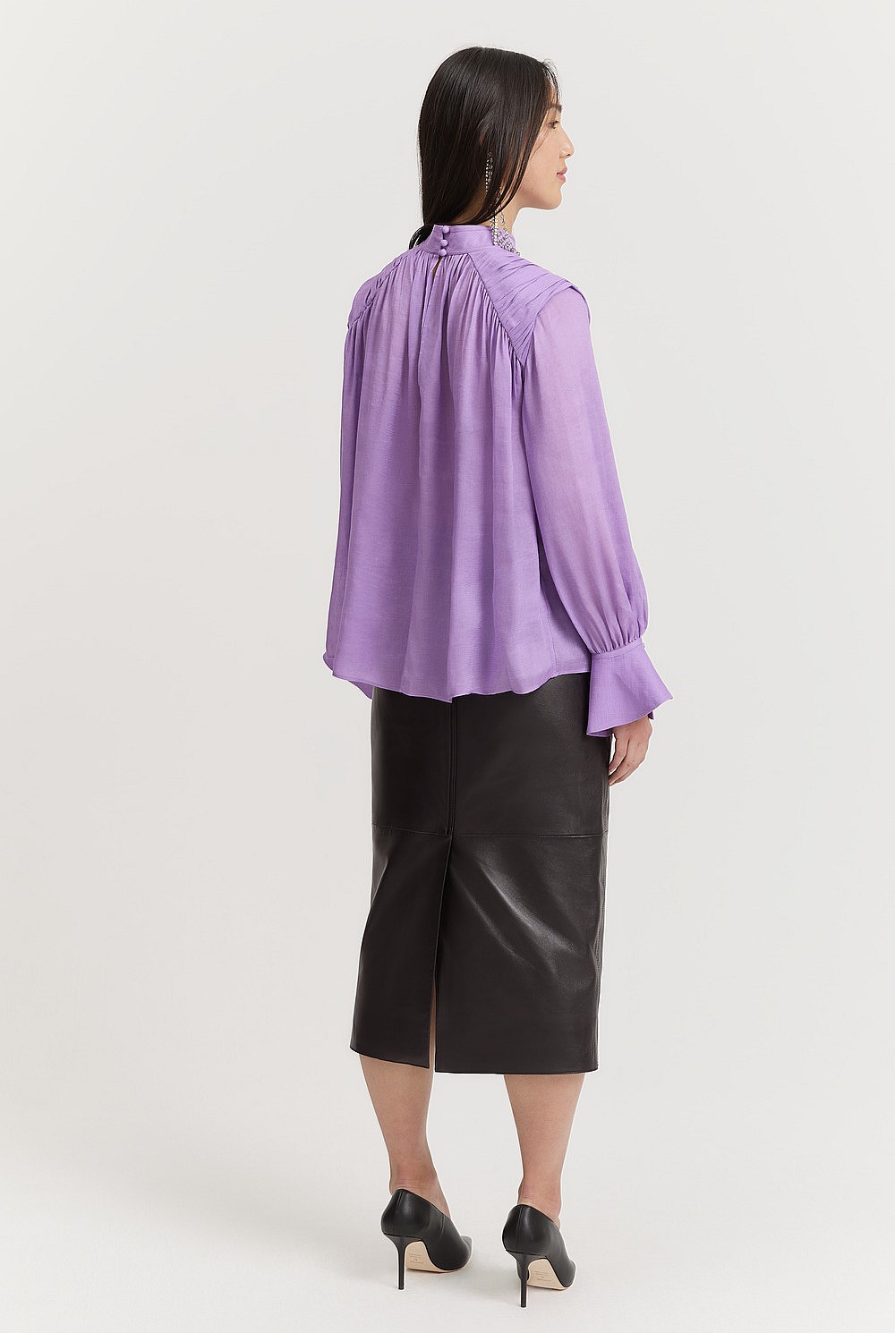 Yoke Detail Blouse