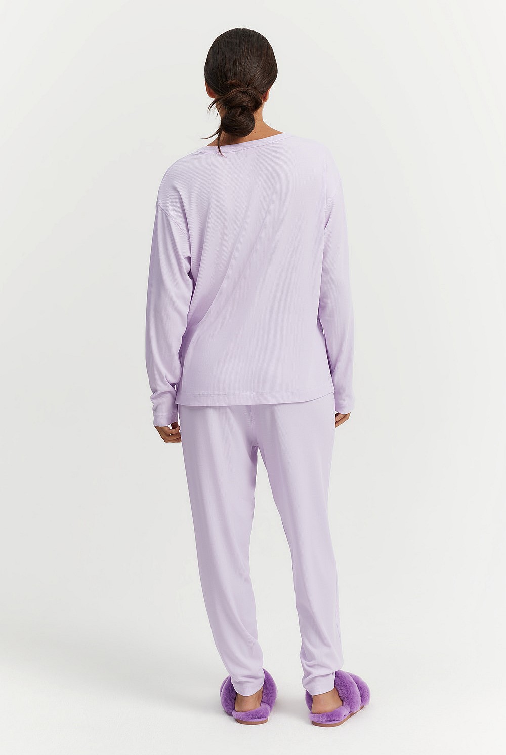Luxe Rib Pyjama Crew