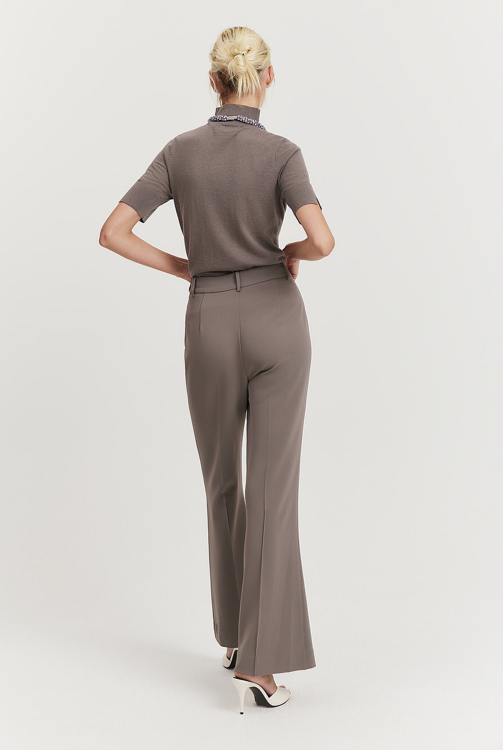 High Waist Flare Pant