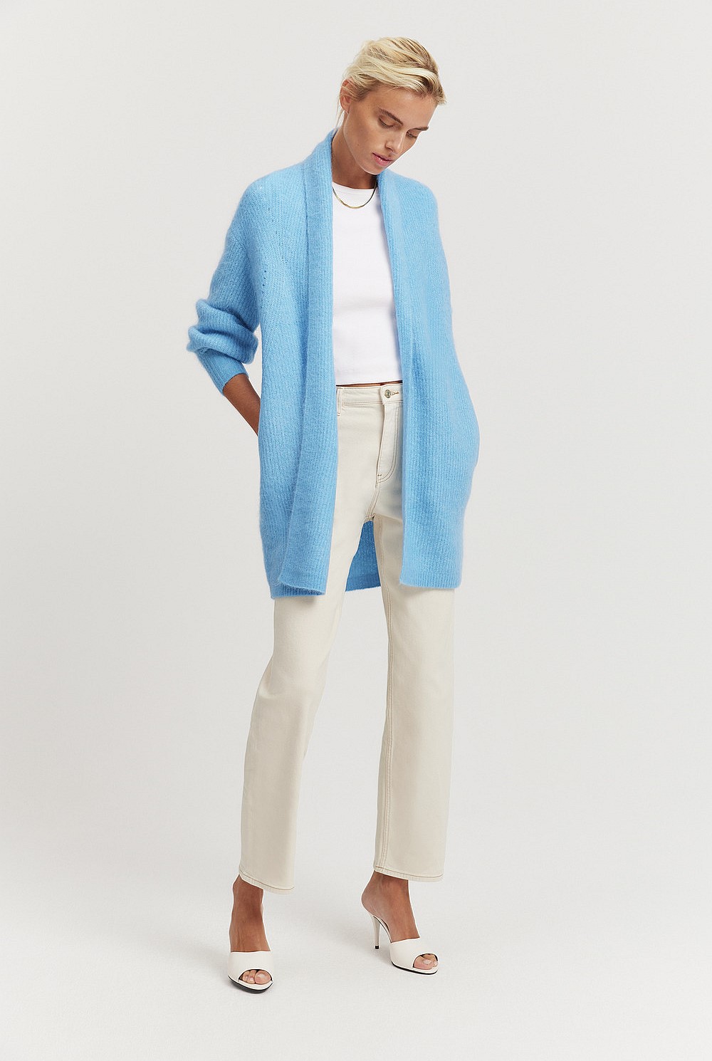 Brushed Cardigan