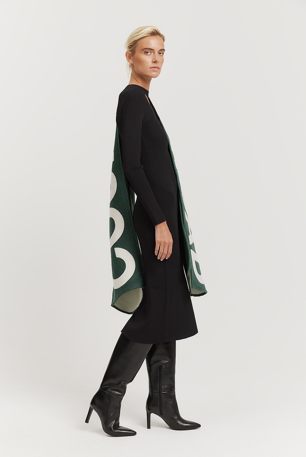 Twist Knit Dress