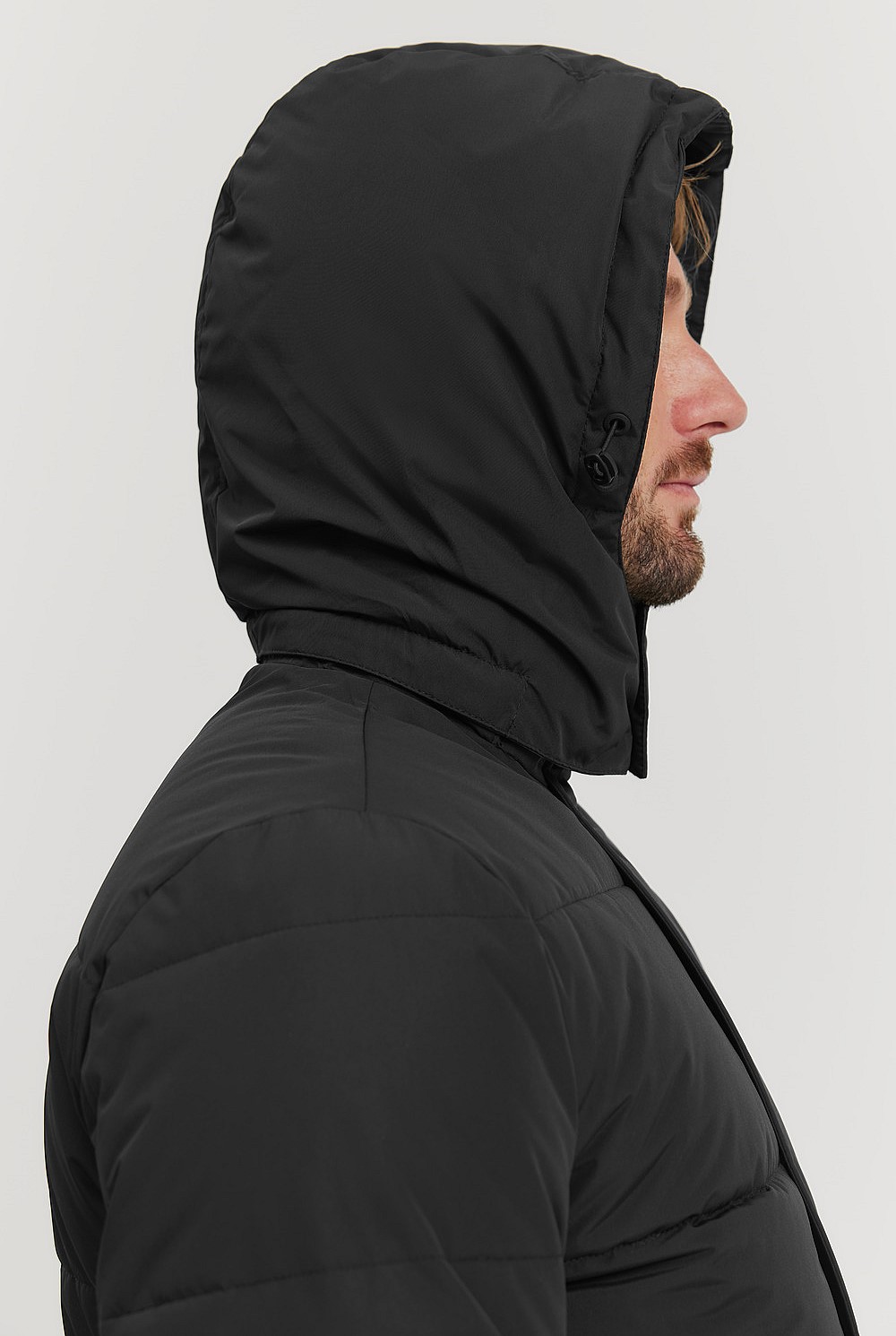 Polyester Quilted Parka