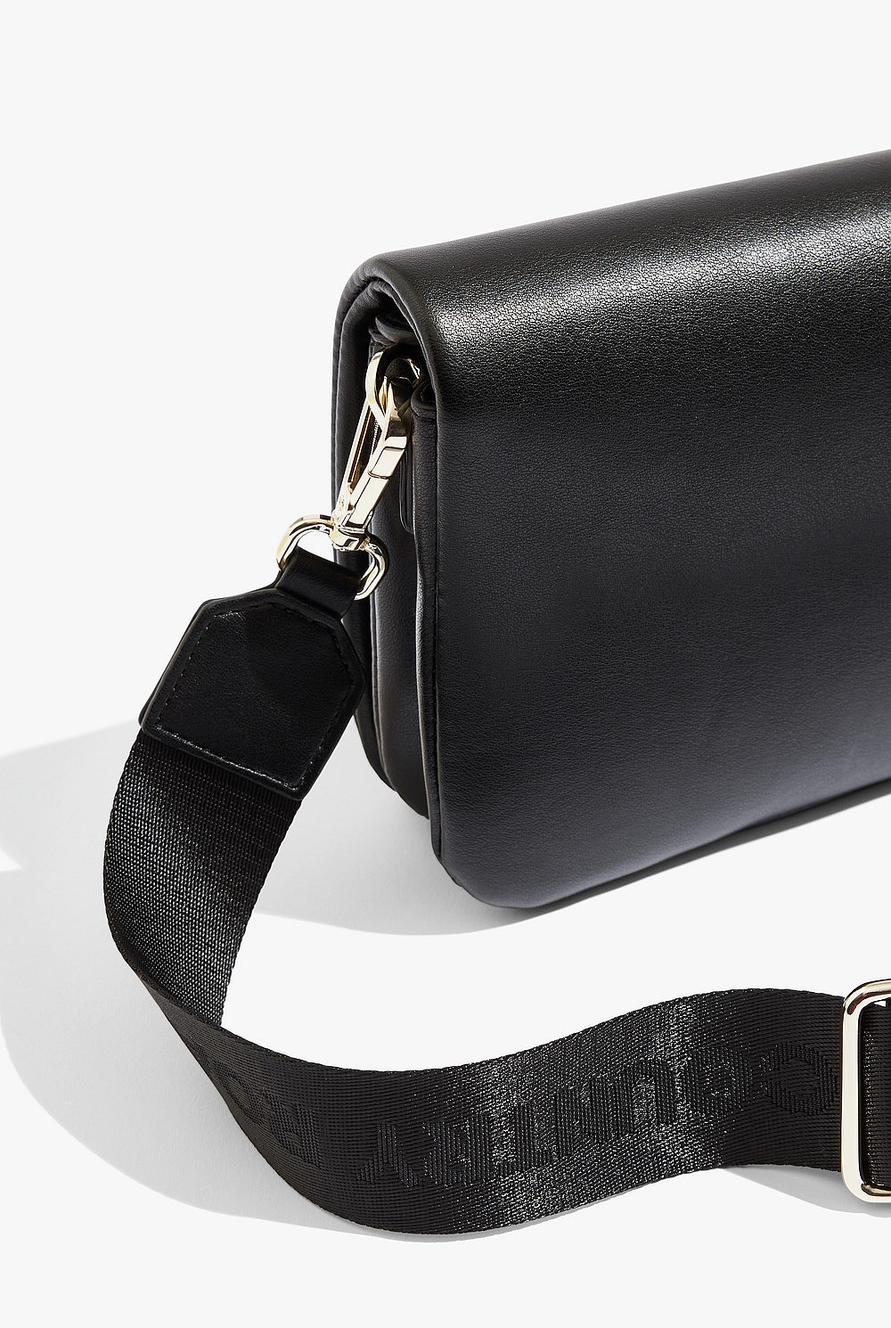 Flap Detail Crossover Bag