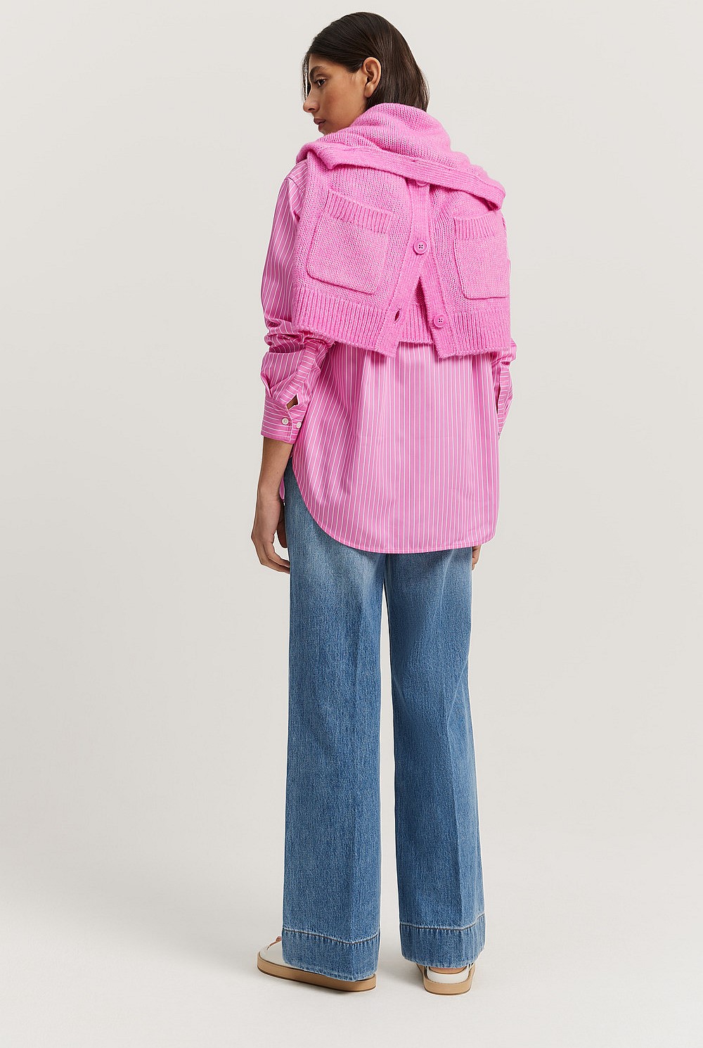 Australian Cotton Stripe Oxford Shirt