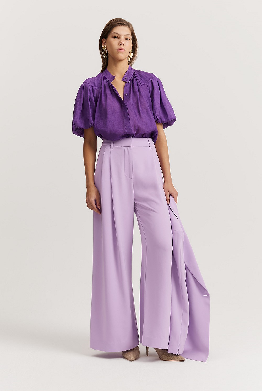 Yoke Detail Blouse