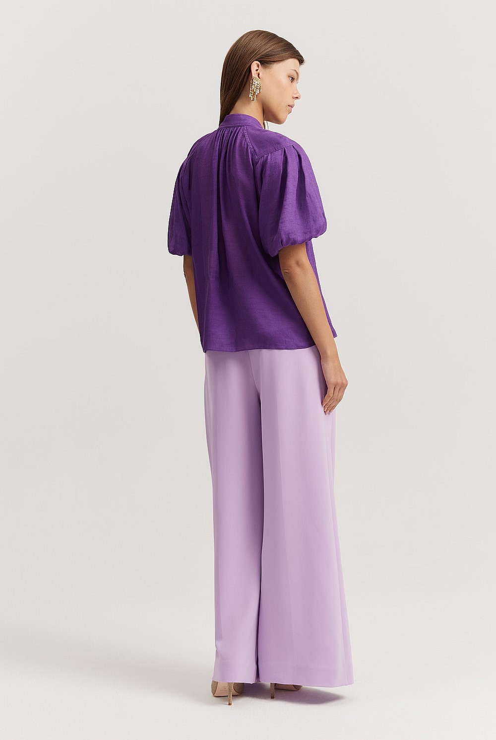 Yoke Detail Blouse