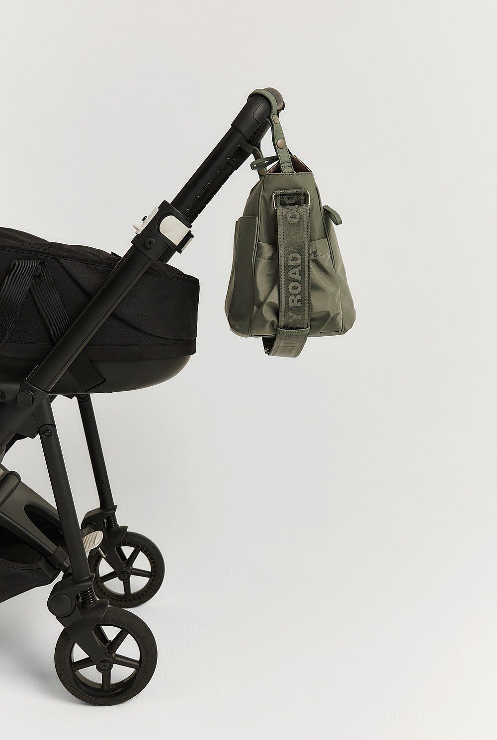 Recycled Polyester Pram Caddy Baby Bag