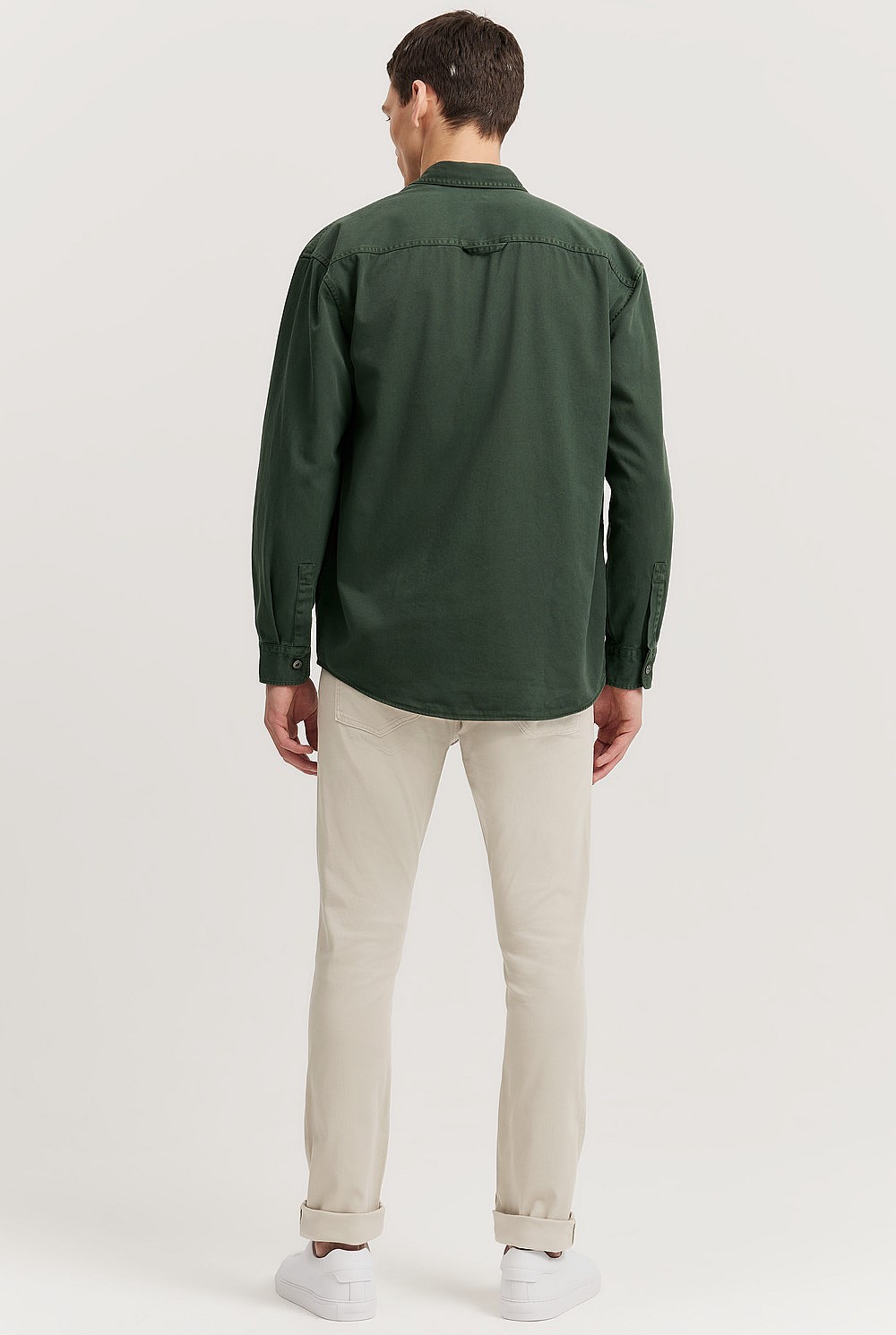 Relaxed Fit Heavy Twill Shirt