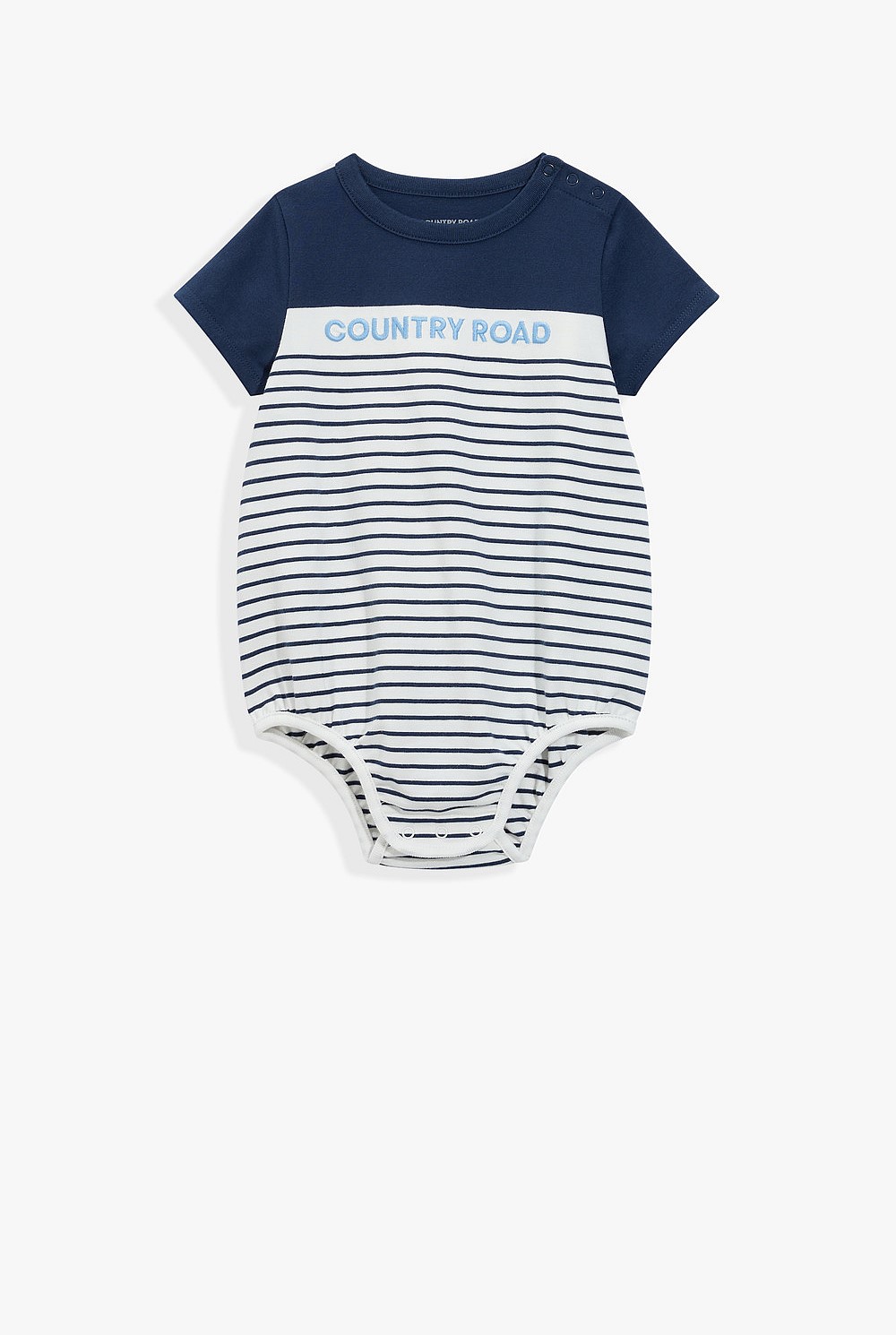 Organically Grown Cotton Logo T-Shirt Bodysuit