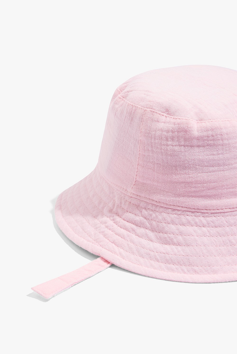 Organically Grown Cotton Textured Bucket Hat