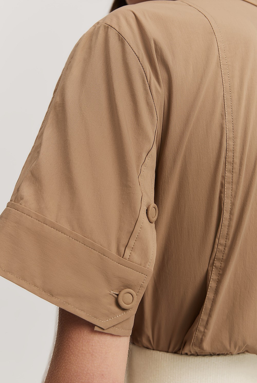 Pocket Detail Shirt Dress