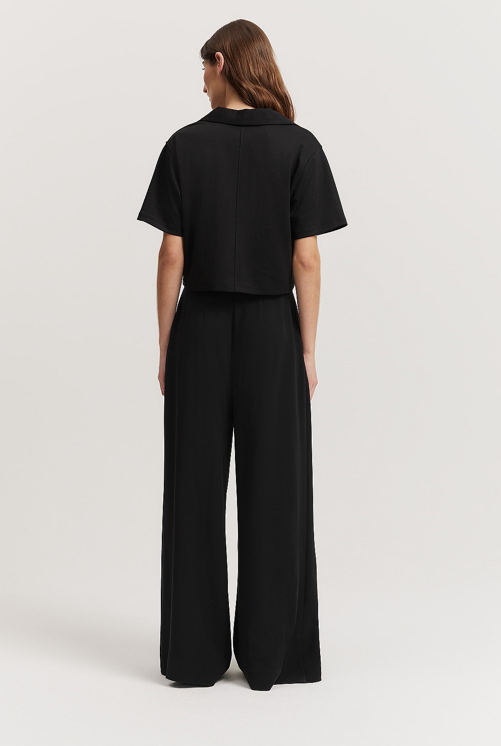 Cropped Polo T-Shirt