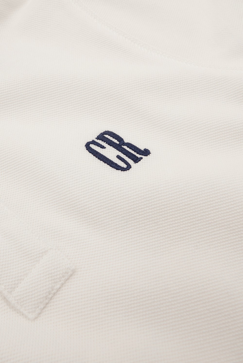 Organically Grown Cotton Logo Polo Shirt