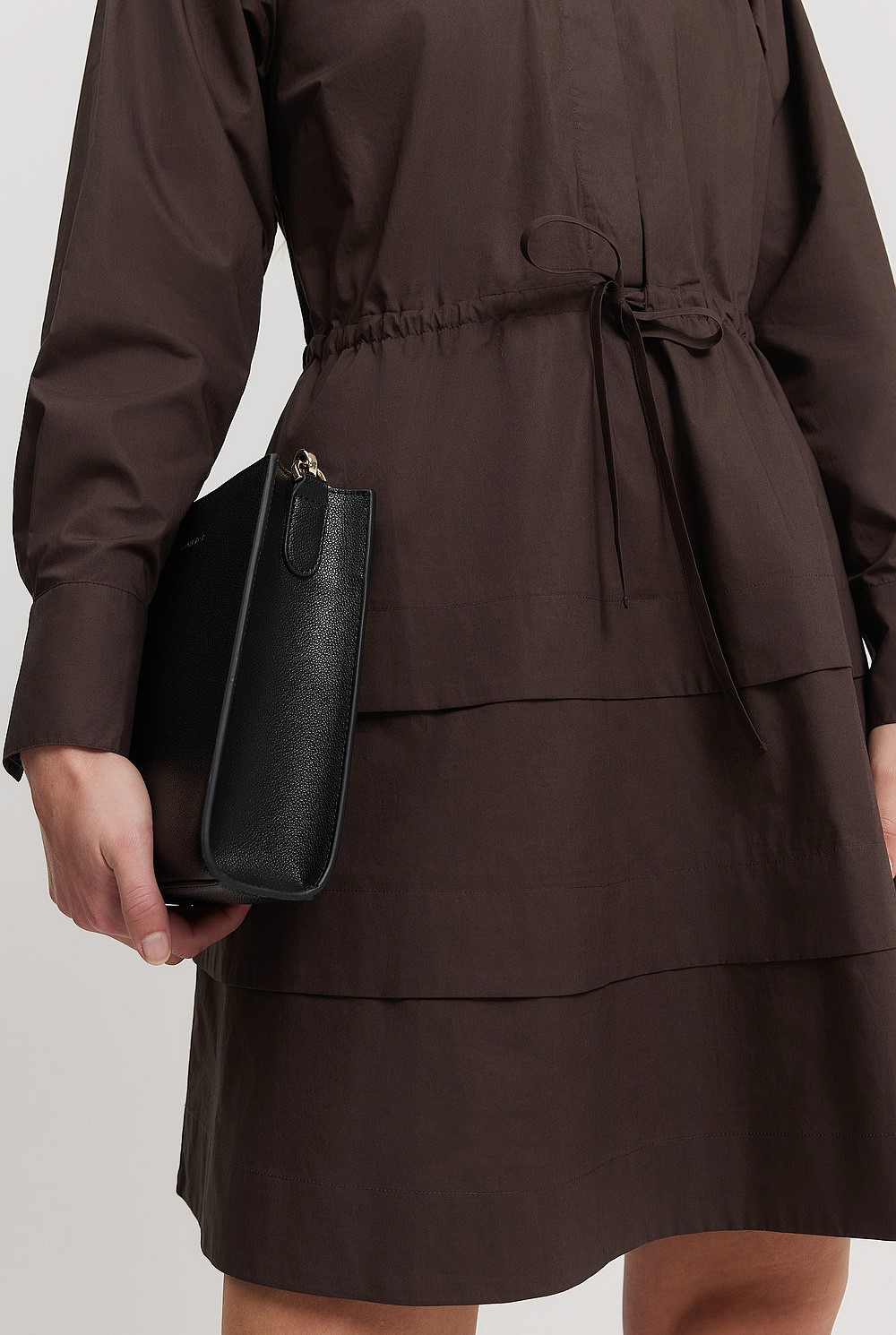 Tiered Shirt Dress