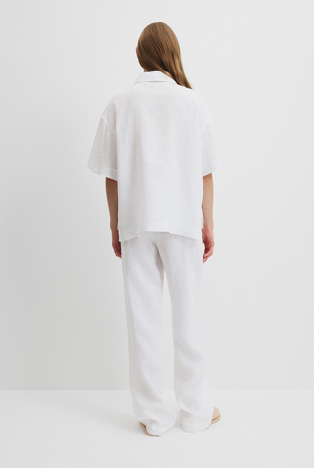 Organically Grown Linen Short Sleeve Shirt