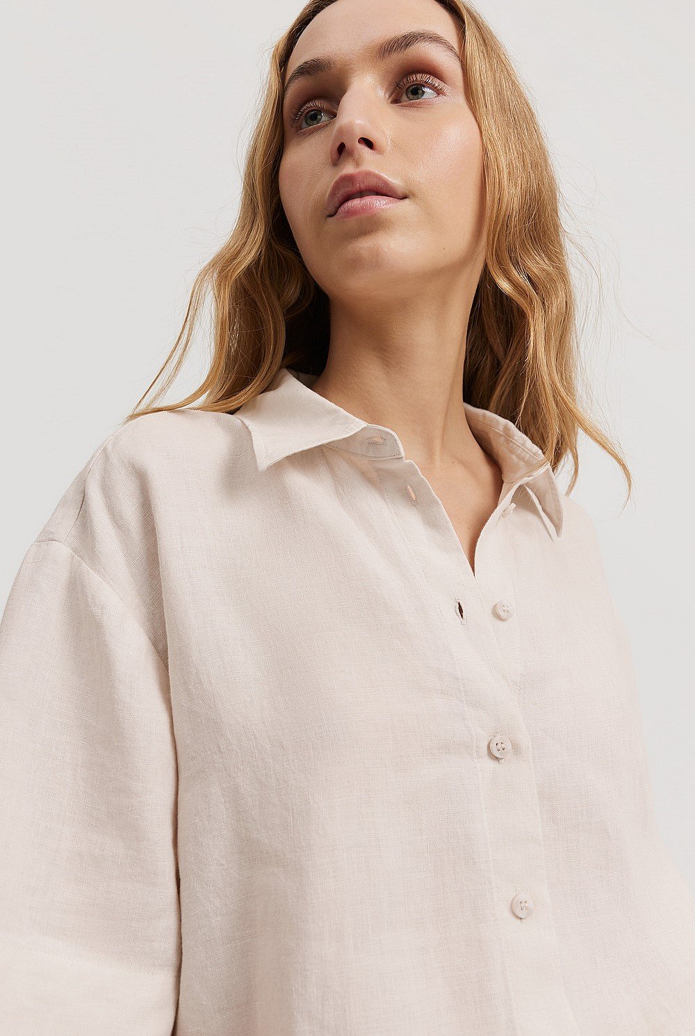 Organically Grown Linen Short Sleeve Shirt