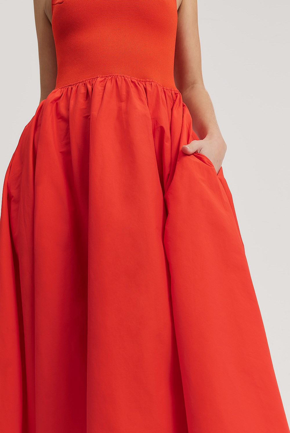 Compact Knit Halter Dress