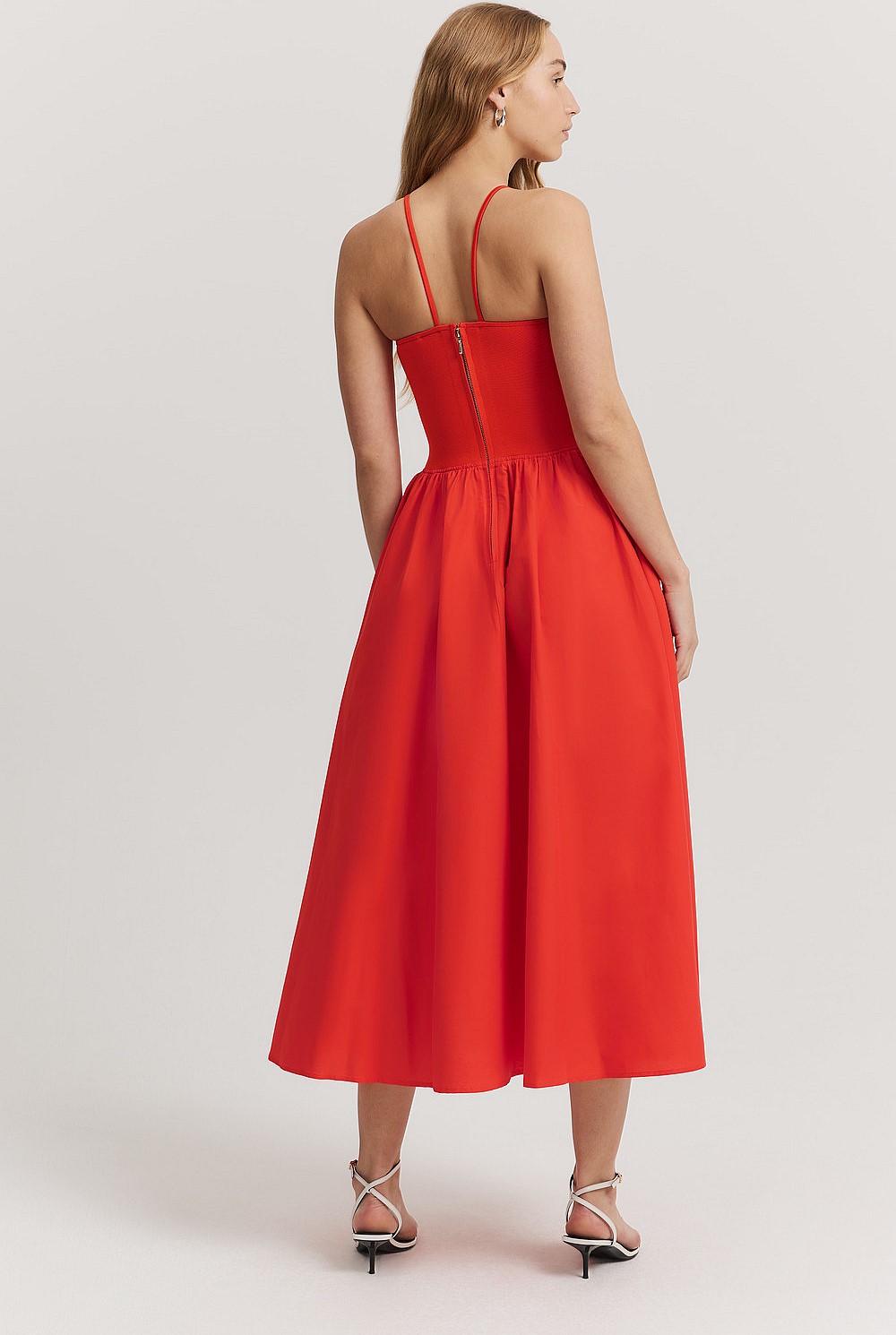 Compact Knit Halter Dress