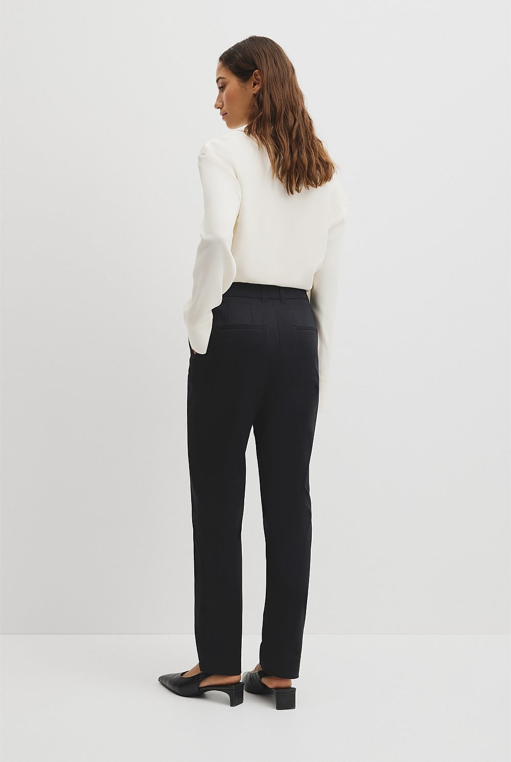 Cotton Sateen Pant