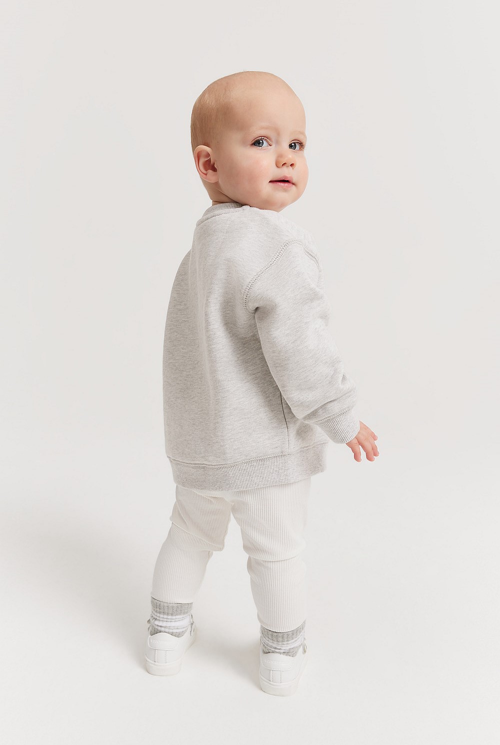 Australian Cotton Puff Logo Sweat