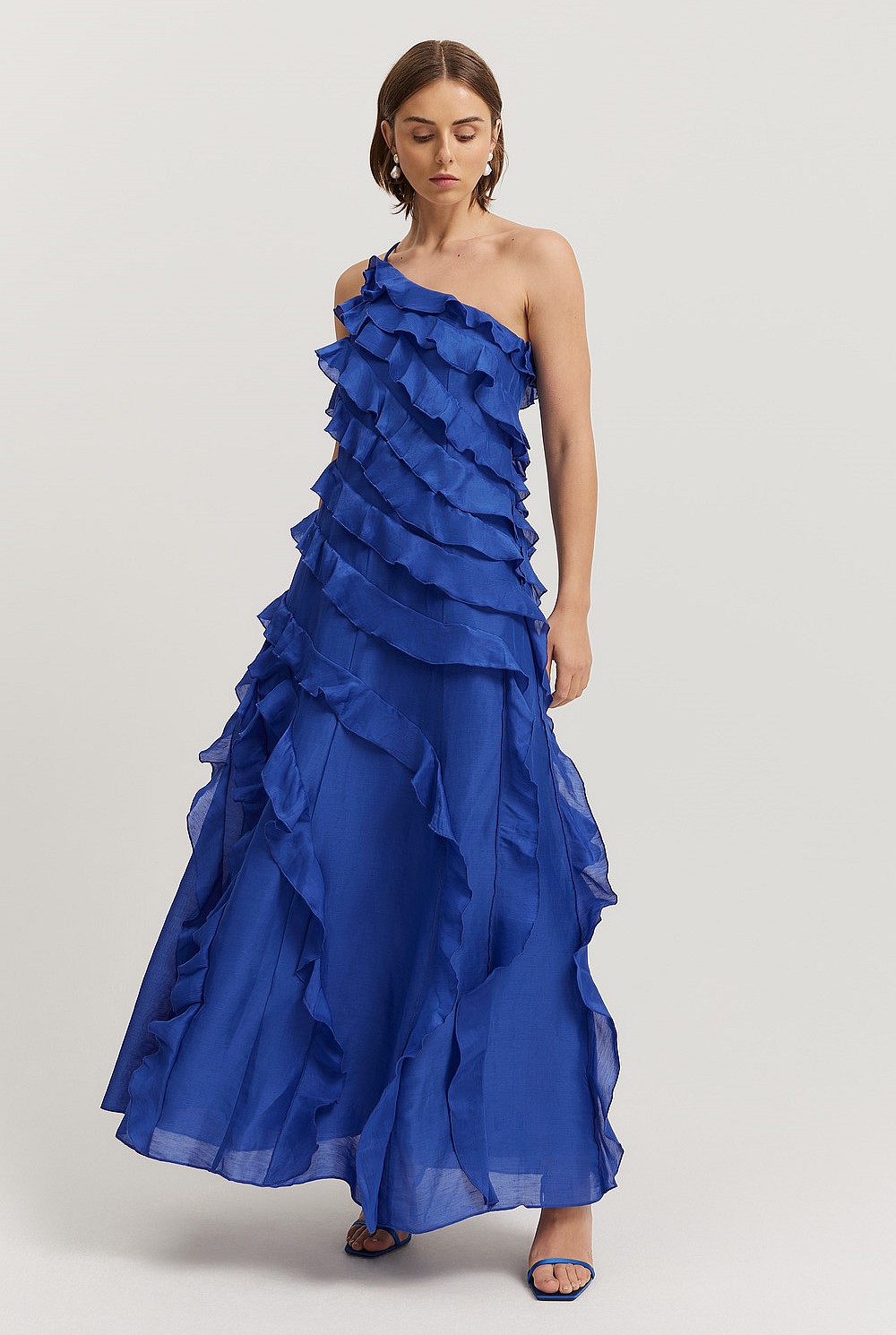 Ruffle Maxi Dress