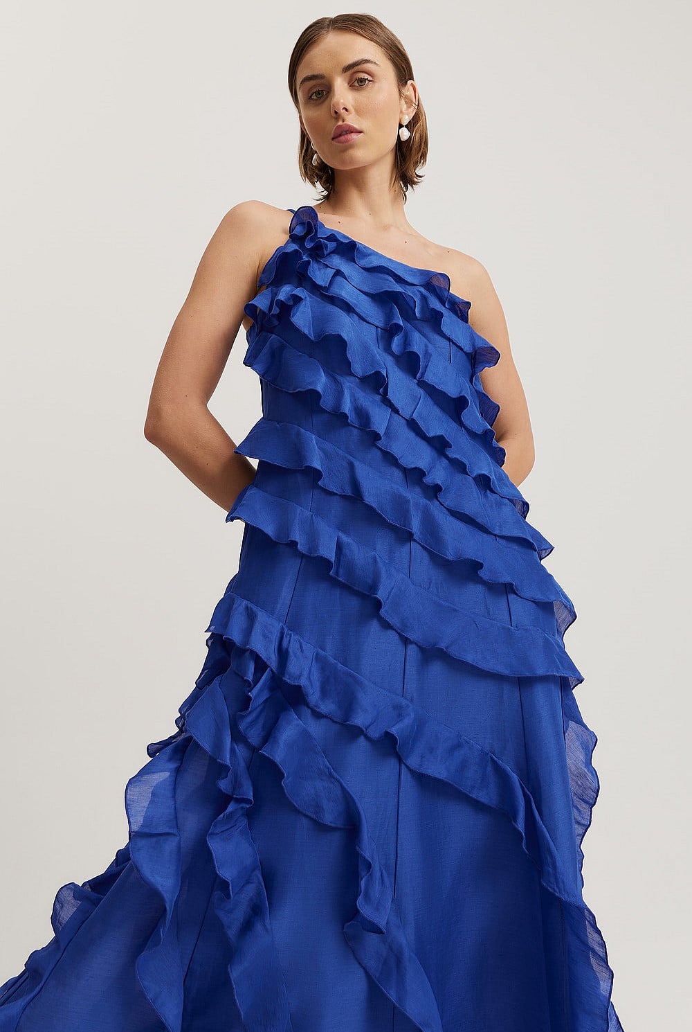 Ruffle Maxi Dress