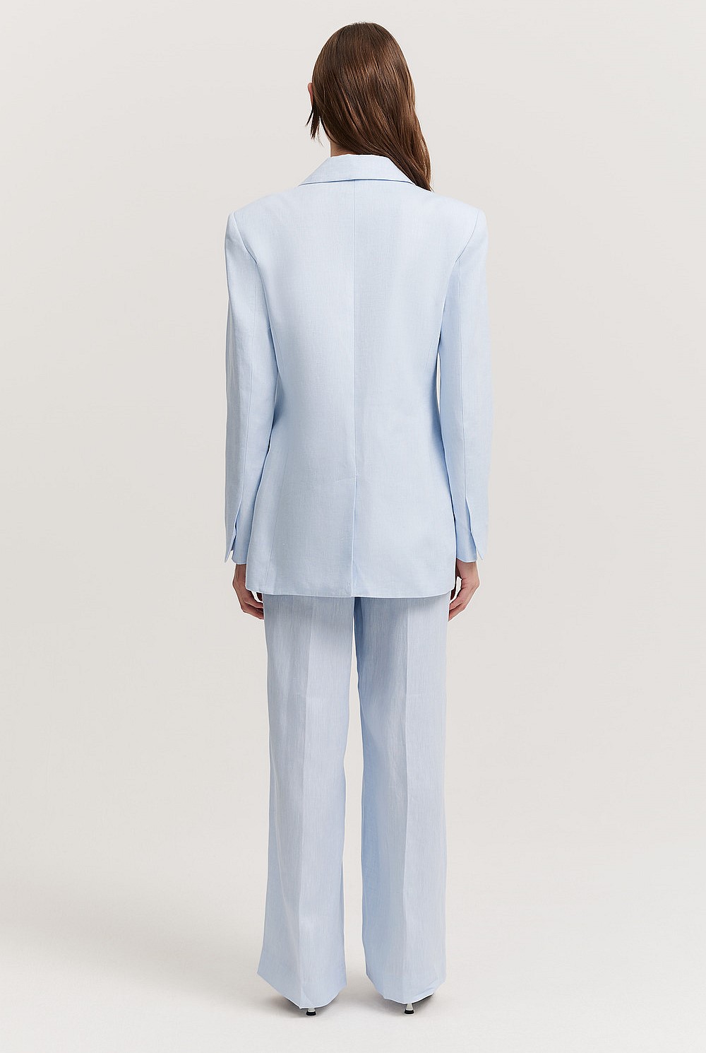 Linen Yarn Dyed Blazer