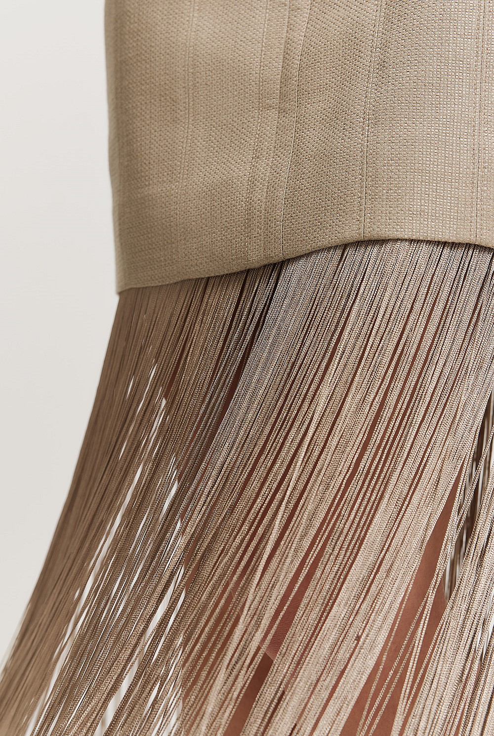 Basket Weave Strapless Dress