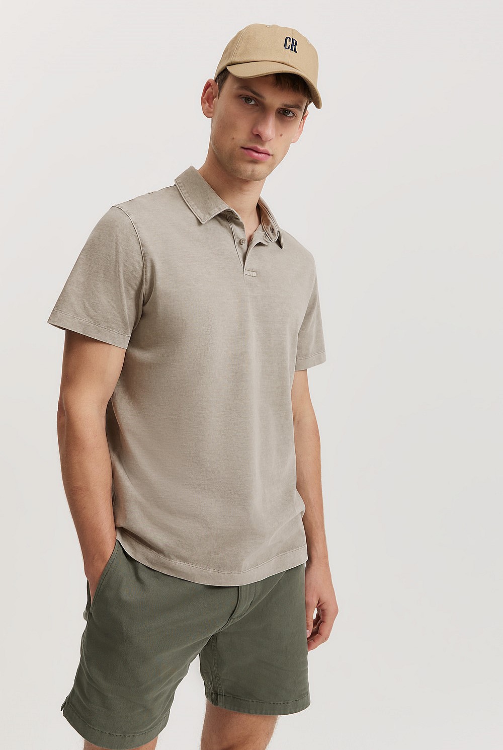 Garment Dyed Cotton Polo